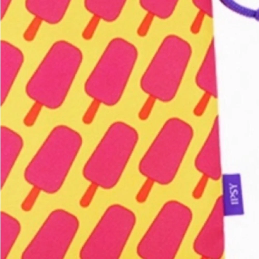Ipsy Popsicle 2022 Drawstring Glam Pouch Bag